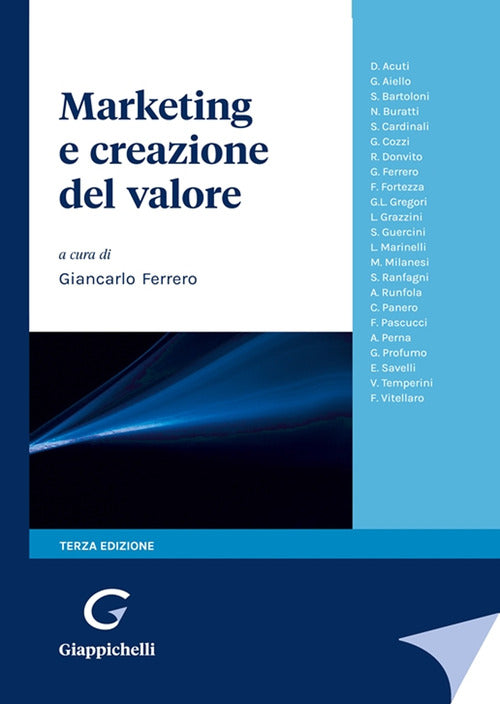 Cover of Marketing e creazione del valore