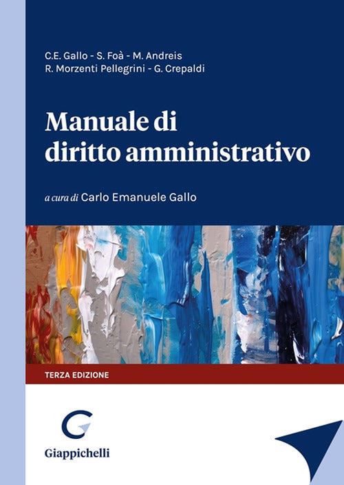 Cover of Manuale di diritto amministrativo