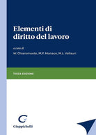 Cover of Elementi di diritto del lavoro