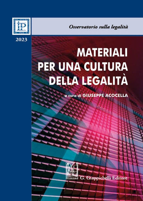 Cover of Materiali per una cultura della legalità 2023