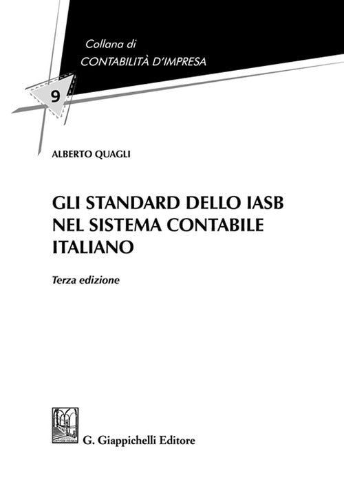 Cover of standard dello IASB nel sistema contabile italiano