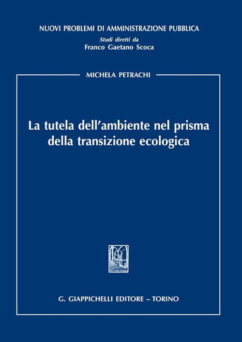 Cover of tutela dell'ambiente nel prisma della transizione ecologica