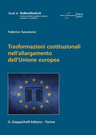 Cover of Trasformazioni costituzionali nell'allargamento dell'Unione europea