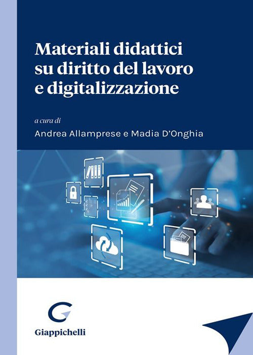 Cover of Materiali didattici su diritto del lavoro e digitalizzazione