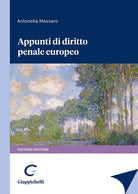 Cover of Appunti di diritto penale europeo