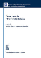 Cover of Come cambia l'Università italiana