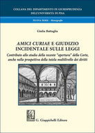 Amici curiae e giudizio incidentale sulle leggi. Contributo allo studio della recente apertura della Corte, anche nella prospettiva della tutela multilivello dei diritti