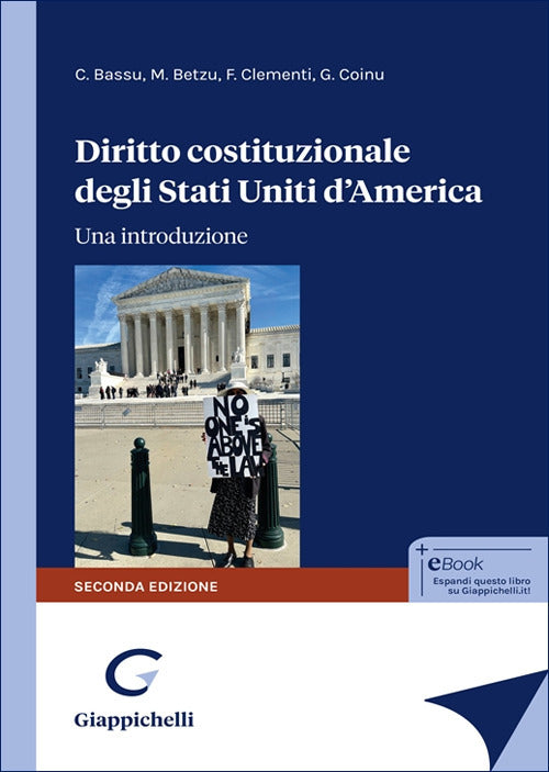 Diritto costituzionale degli Stati Uniti d'America. Una introduzione