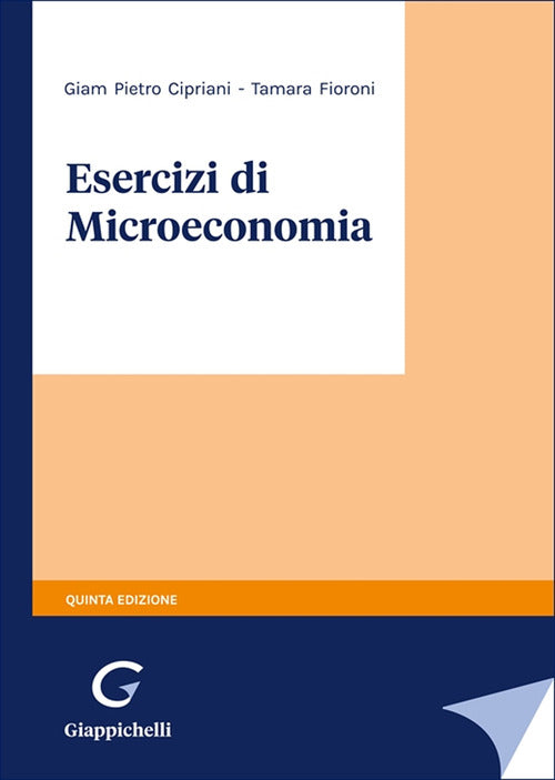 Esercizi di microeconomia