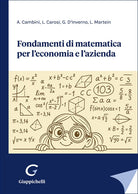 Fondamenti di matematica per l'economia e l'azienda