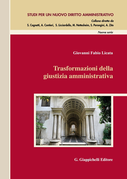 Cover of Trasformazioni della giustizia amministrativa