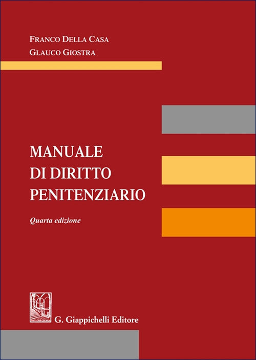 Manuale di diritto penitenziario