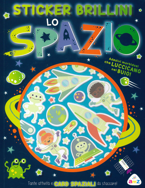 Cover of spazio. Sticker brillini