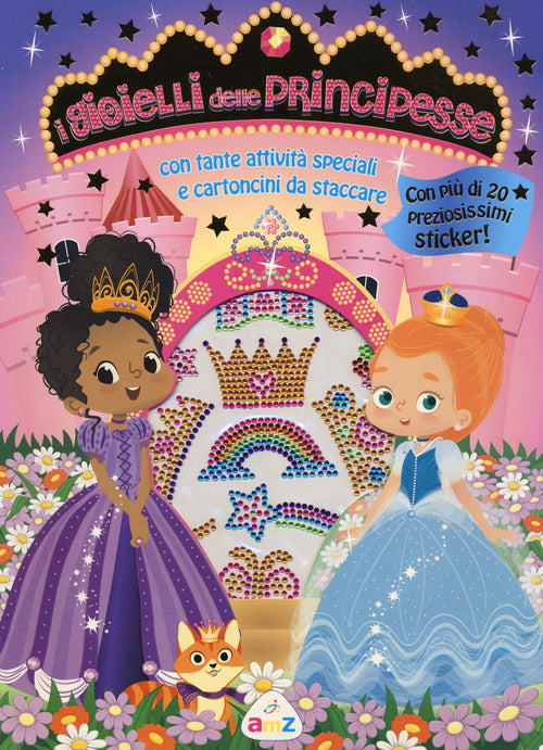 Cover of gioielli delle principesse. Con adesivi
