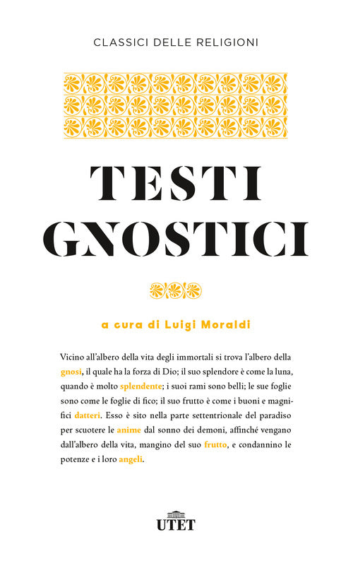 Cover of Testi gnostici