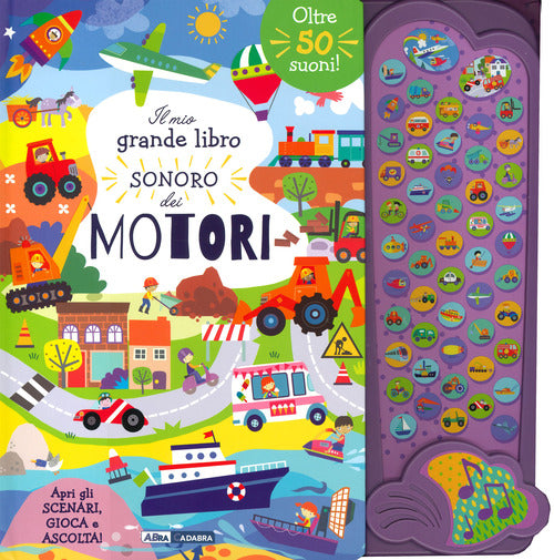 Cover of mio grande libro sonoro dei motori
