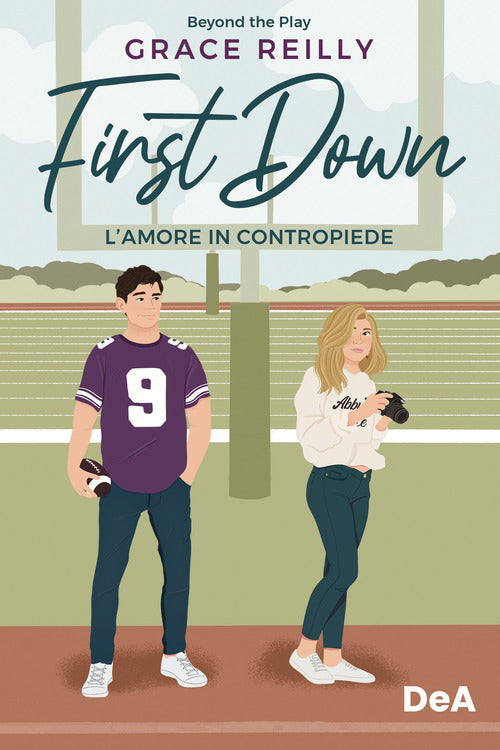 Cover of amore in contropiede. First down