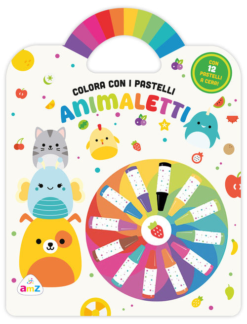 Animaletti. Colora coi pastelli