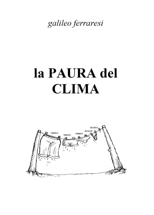 Cover of paura del clima