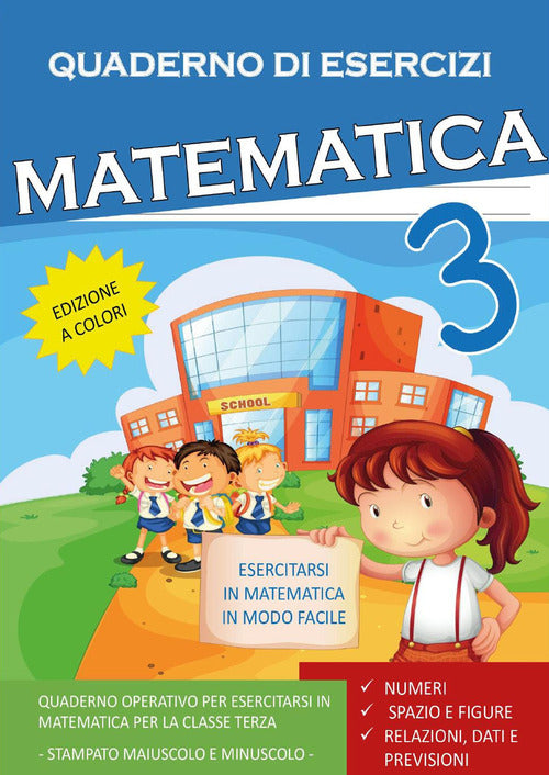 Cover of Quaderno esercizi matematica. Per la Scuola elementare