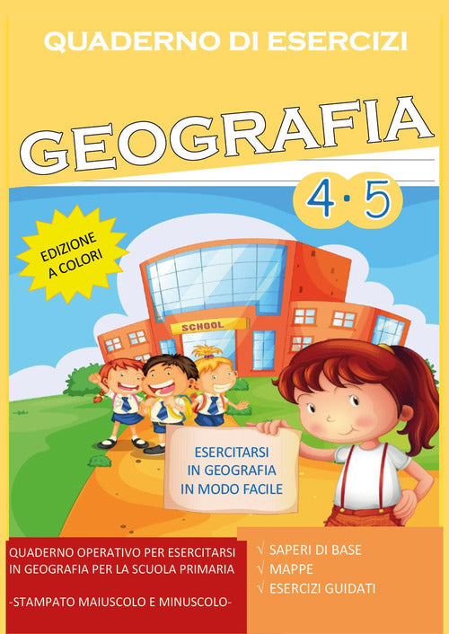 Cover of Quaderno esercizi geografia. Per la Scuola elementare