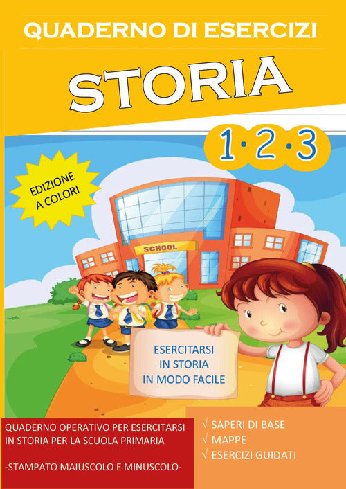 Cover of Quaderno esercizi storia. Per la Scuola elementare