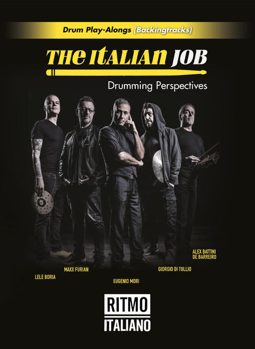 Cover of italian job. Drumming perspectives