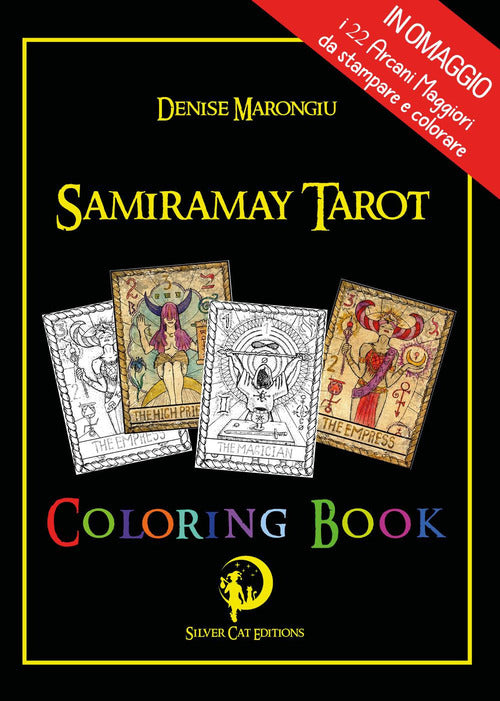 Cover of Samiramay tarot coloring book