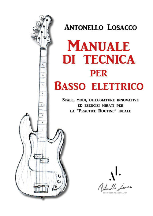 Cover of Manuale di tecnica per basso elettrico