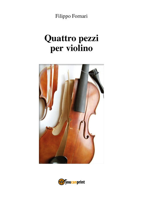 Cover of Quattro pezzi per violino