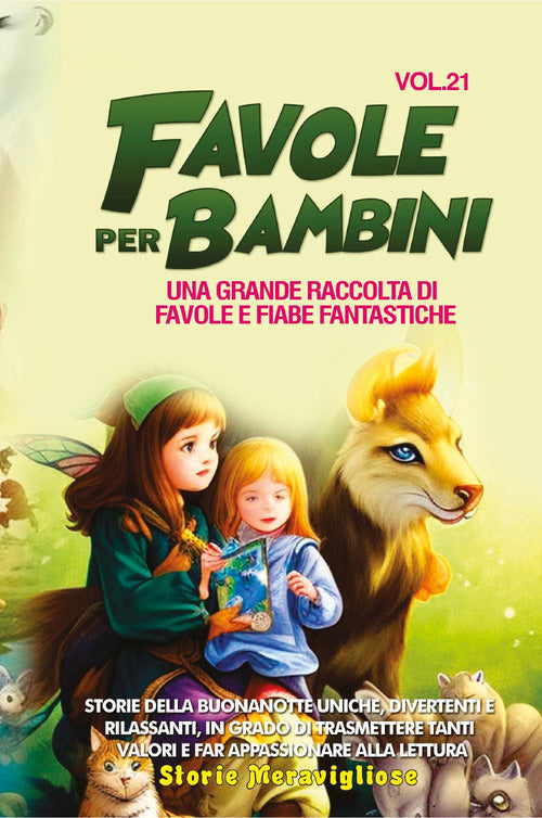 Cover of Favole per bambini. Una grande raccolta di favole e fiabe fantastiche