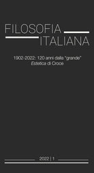 Cover of Filosofia italiana