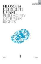 Cover of Filosofia dei diritti umani-Philosophy of human rights