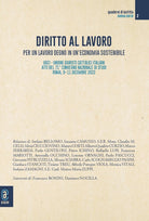 Cover of Diritto al lavoro. Per un lavoro degno in un'economia sostenibile