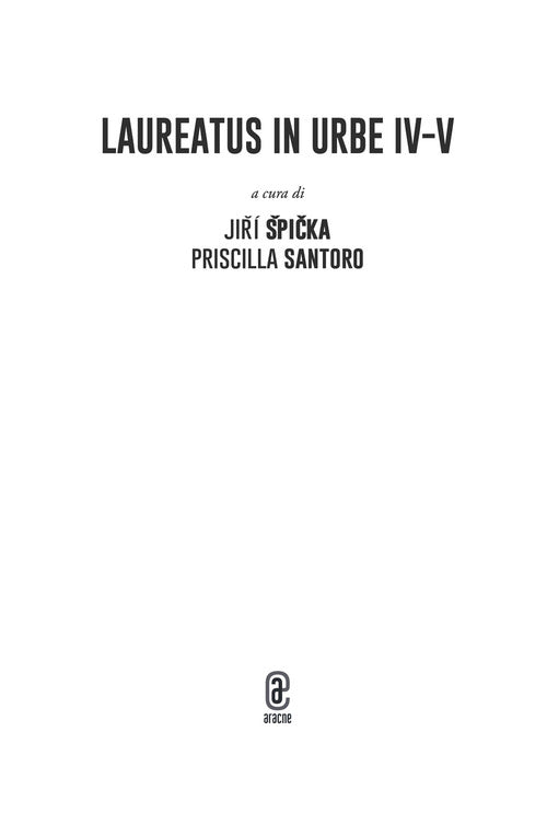 Cover of Laureatus in Urbe