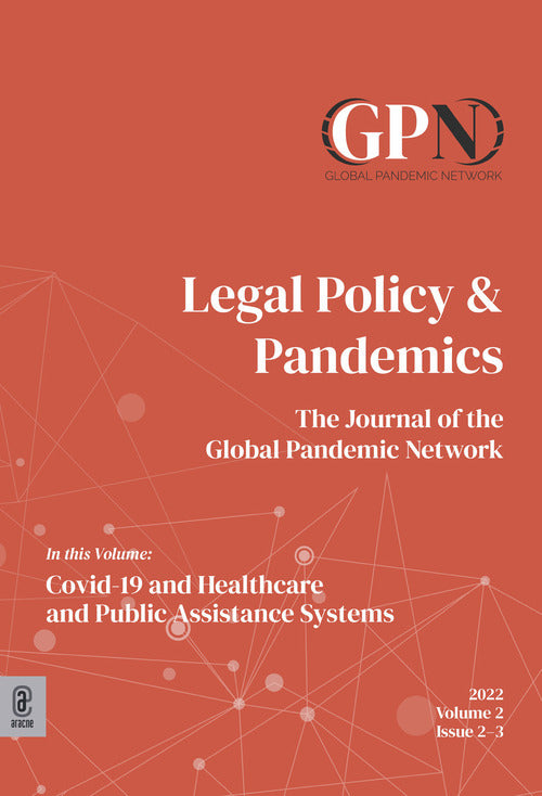 Cover of Legal policy & pandemics. The journal of the global pandemic network