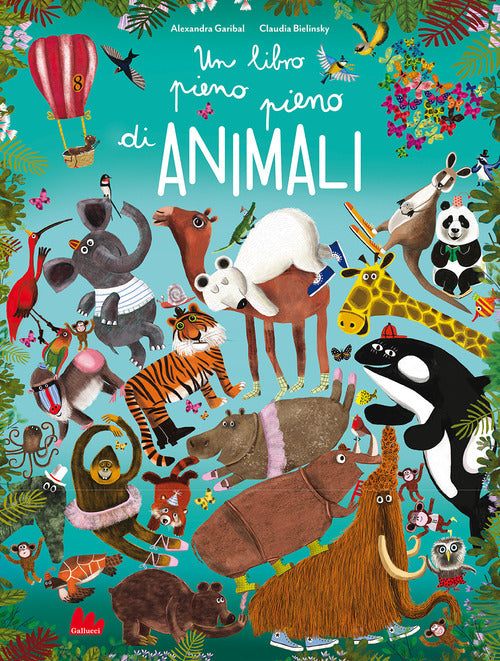 Cover of libro pieno pieno di animali