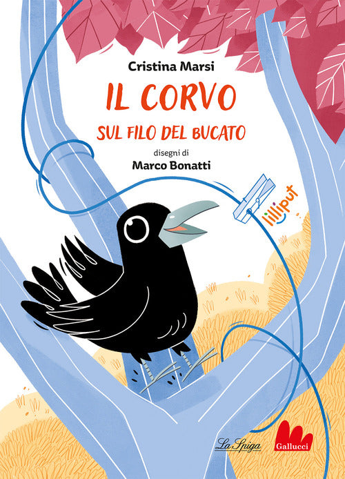 Cover of corvo sul filo del bucato