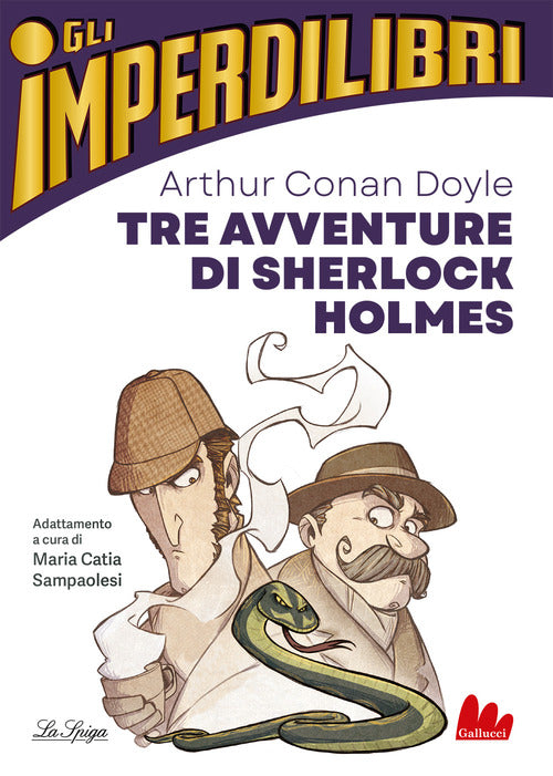 Cover of Tre avventure di Sherlock Holmes