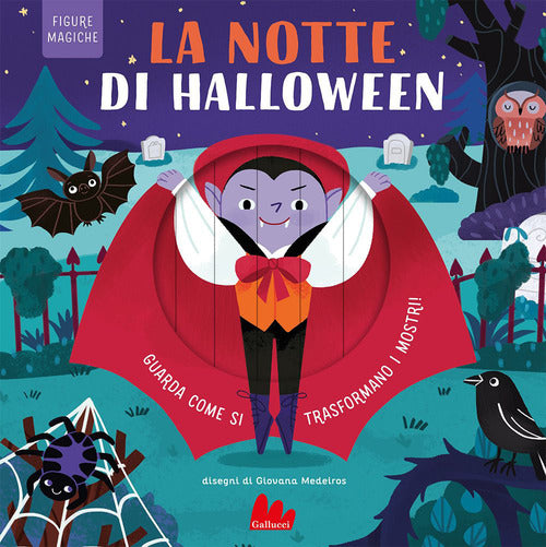 Cover of notte di Halloween. Figure magiche