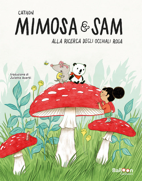 Cover of Alla ricerca degli occhiali rosa. Mimosa e Sam