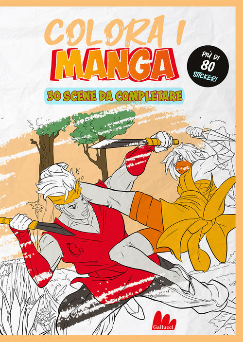 Cover of Colora i manga. Con sticker