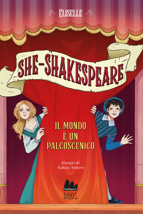 Cover of mondo è un palcoscenico. She-Shakespeare