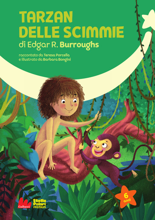 Tarzan delle scimmie di Edgar R. Burroughs. Ediz. ad alta leggibilit