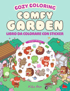 Comfy garden. Cozy coloring book