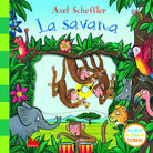 La savana. Muovi tira scorri