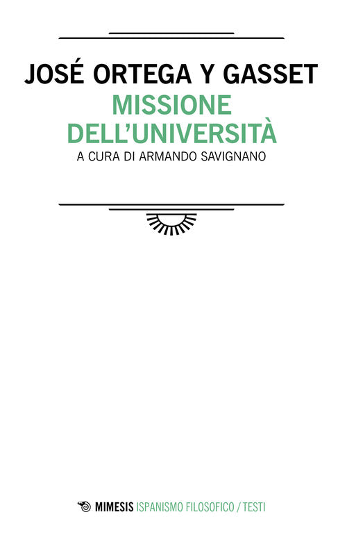 Cover of Missione dell'università