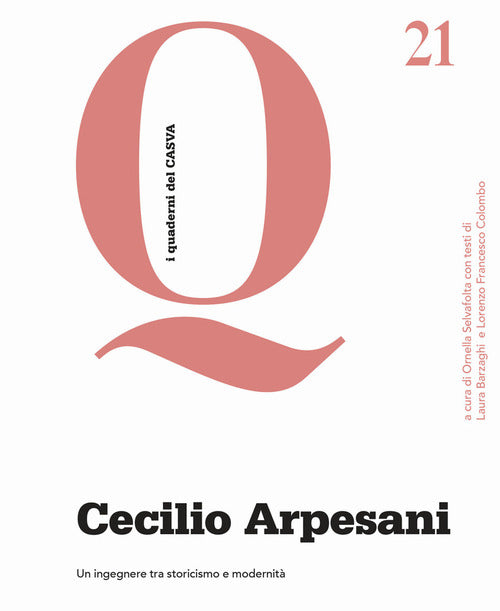 Cover of Cecilio Arpesani. Un ingegnere tra storicismo e modernità