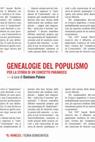 Cover of Genealogie del populismo. Per la storia di un concetto paranoico