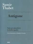 Cover of Antigone. Suite per pianoforte in dodici quadri
